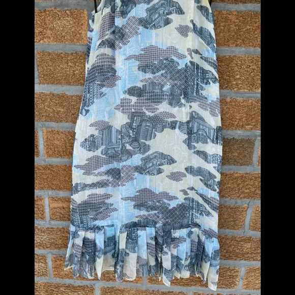 Shanghai Tang  silk sheer dress 10 - Picture 6 of 15